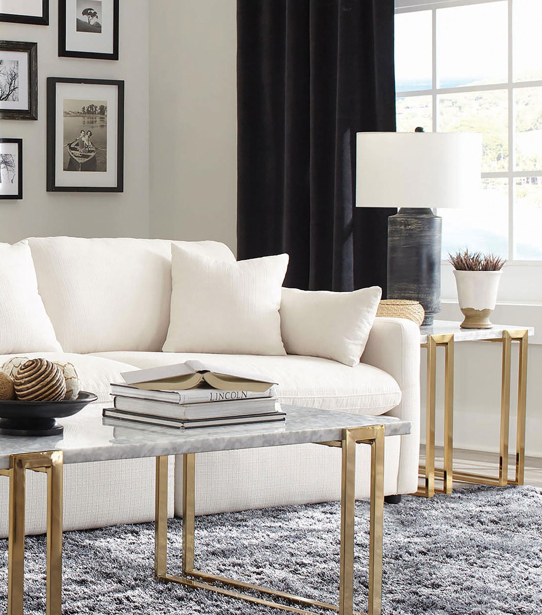 Hobson Upholstered RAF Chair Ivory