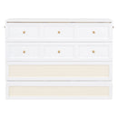 Murphy Bed With Large Drawers, Space Saving Design