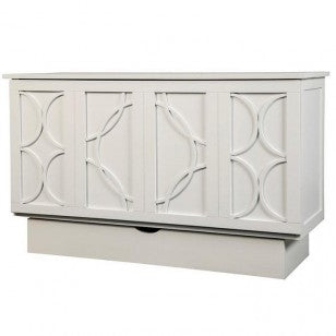 Brussels White Cabinet Bed