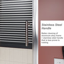 Single Sliding Shower Door For Bathtub With And Handle - Chrome