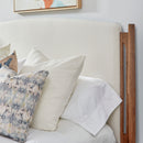 Verona - King Upholstered Bed - Dark Brown