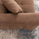 Stylish Sofa With Square Design And Thick Handrailing For Living Room