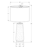 Lighting, Table Lamp, Resin, Modern - Gray