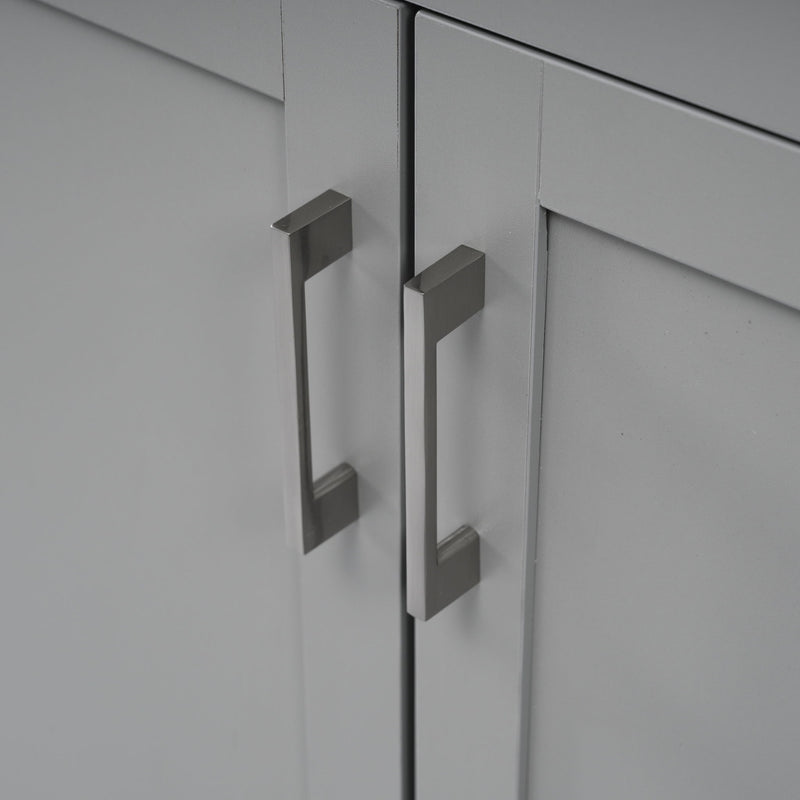 Double Sink Bathroom Vanity With Quartz Countertop