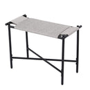 Handwoven Paper Rope Foot Rest Shoes Stools Ottomans For Entryway