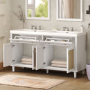 Bathroom Vanity With Double Sink, Large Storage Space