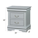 Louis Philippe III - Nightstand - Atlantic Fine Furniture Inc