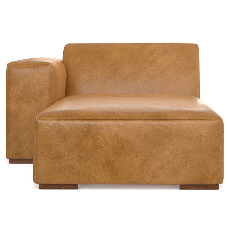 Rex - Left Chaise Sofa Module - Sienna