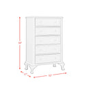 Ariana - Complete Vanity With Lightbulbs - Glossy White