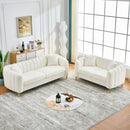 Oversized Sofa, Deep Tufted Couch