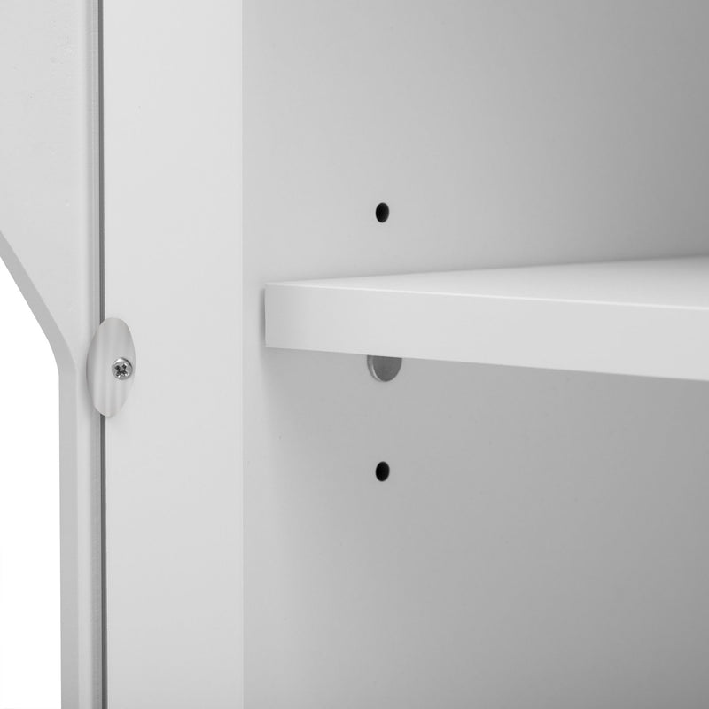 Modern Minimalist TV Stand For TVs Up To 75" With Adjustable Shelves