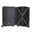 20" / 24" / 28" 3 Pieces / Set Spinner Wheel Luggage, Carry On Suitcase, Matching Color, TSA Combination Lock