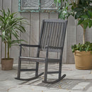 Outdoor Rocking Chair - Dark Gray