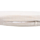 Outdoor Dining Chairs & Rope Handles (Set of 2) - Beige / Teak