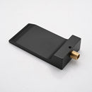 Modern Wall Mount Bathroom Sink Faucet With Waterfall Spout