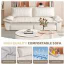 Pull Out Sleeper Sofa Bed, 3 In 1 Multi Functional