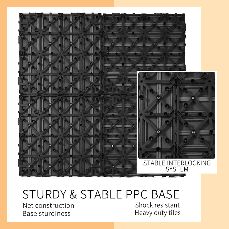 Composite Deck Tiles, Resist Rust, Water, Weather