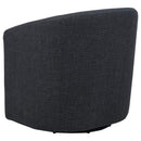 Mossbrook - Fabric Upholstered Swivel Accent Chair