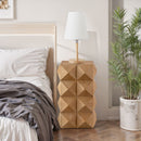 Side Table With 3D Embossed Pattern Design