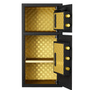 Large Double Door Coin Operated Safe, Digital Security Safe With Fireproof And Waterproof Bag