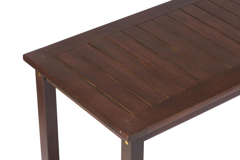 Workstation For Garden Balcony Garage, Acacia Console Potting Table