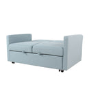Sleeper Pull Out Loveseat Couch With Adjustable Backrest
