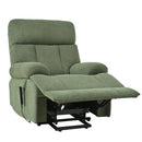 Oversized Power Lift Recliner Chai With Remote Control, Side Pocket, Spacious Seat