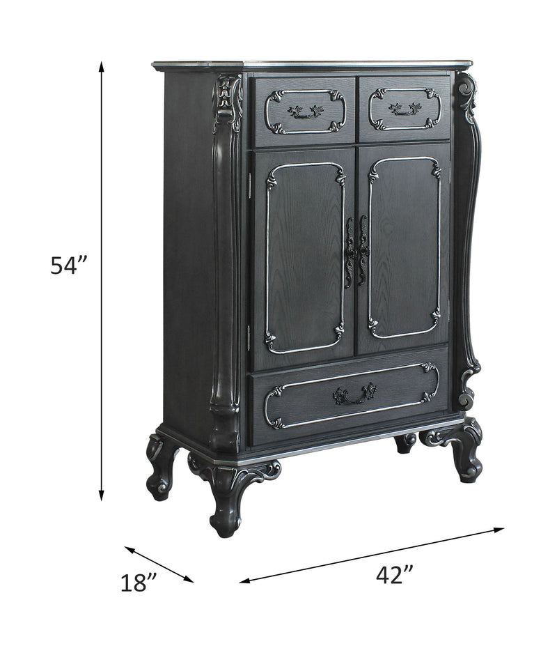 House - Delphine - Chest - Charcoal Finish