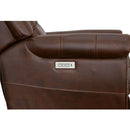 Oscar - Power Recliner With Power Headrest - Pumpernickel