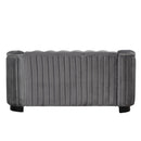 Upholstered Loveseat Sofa With Thick Removable Seat Cushion