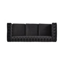 Chesterfield Style 3 Seater Sofa With Deep Button Tufting