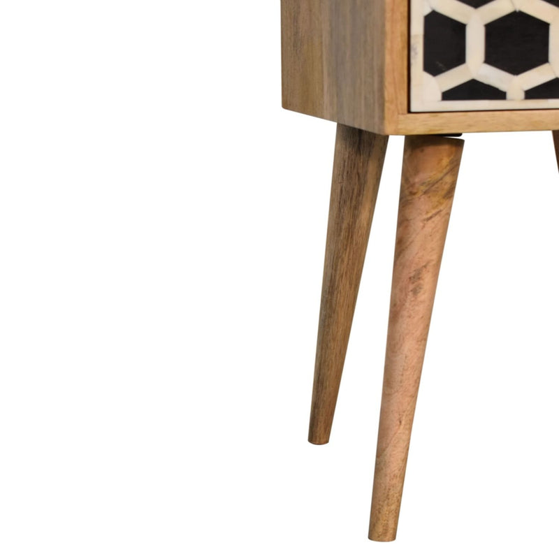 Inlay - Bone Inlay Drawer Nightstand