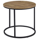 Lainey - Round Occasional Side End Table - Mango