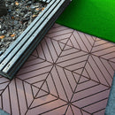 Durable Plastic Interlocking Deck Tiles, Waterproof Outdoor And Indoor Use