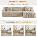 Cloud Sectional Sofa Upholstered Couch Free Combined Sofa