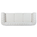 Rolled Arm Chesterfield 3 Seater Sofa