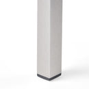 Outdoor Square Dining Table With Aluminum Frame