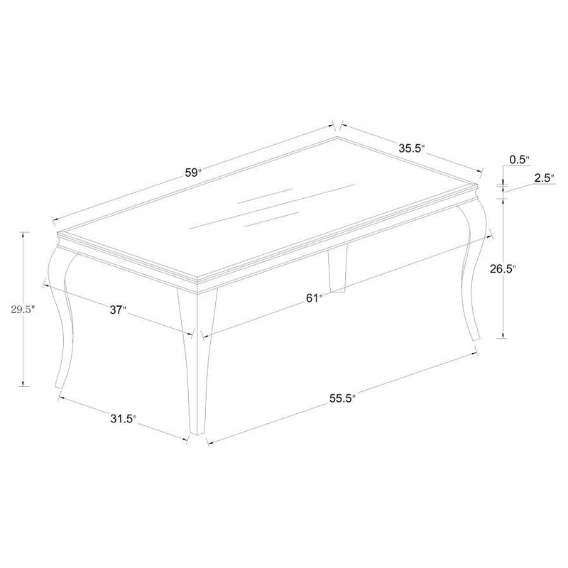 Carone - Rectangular Dining Set