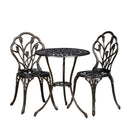Nassau - Cast 3 Piece Bistro Set