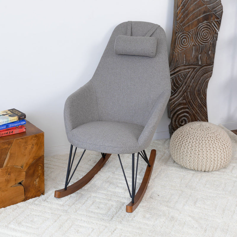 Chloe - Mid Century Modern Rocker Livingroom And Bedroom Chair