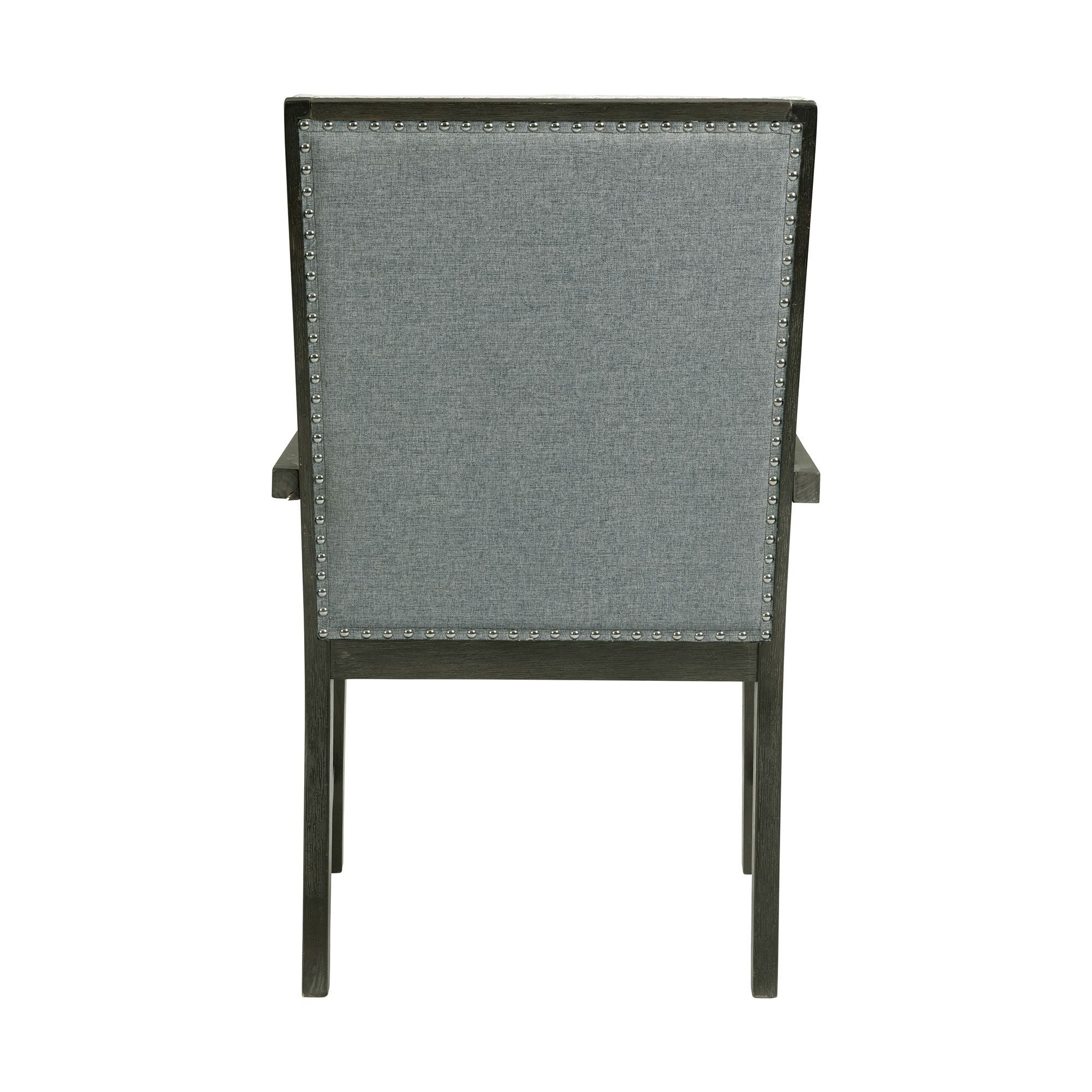 Donovan - Standard Height Arm Chair (Set of 2) - Gray