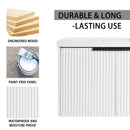 Contemporary Wall Mounted Bathroom Vanity With Soft Close Doors