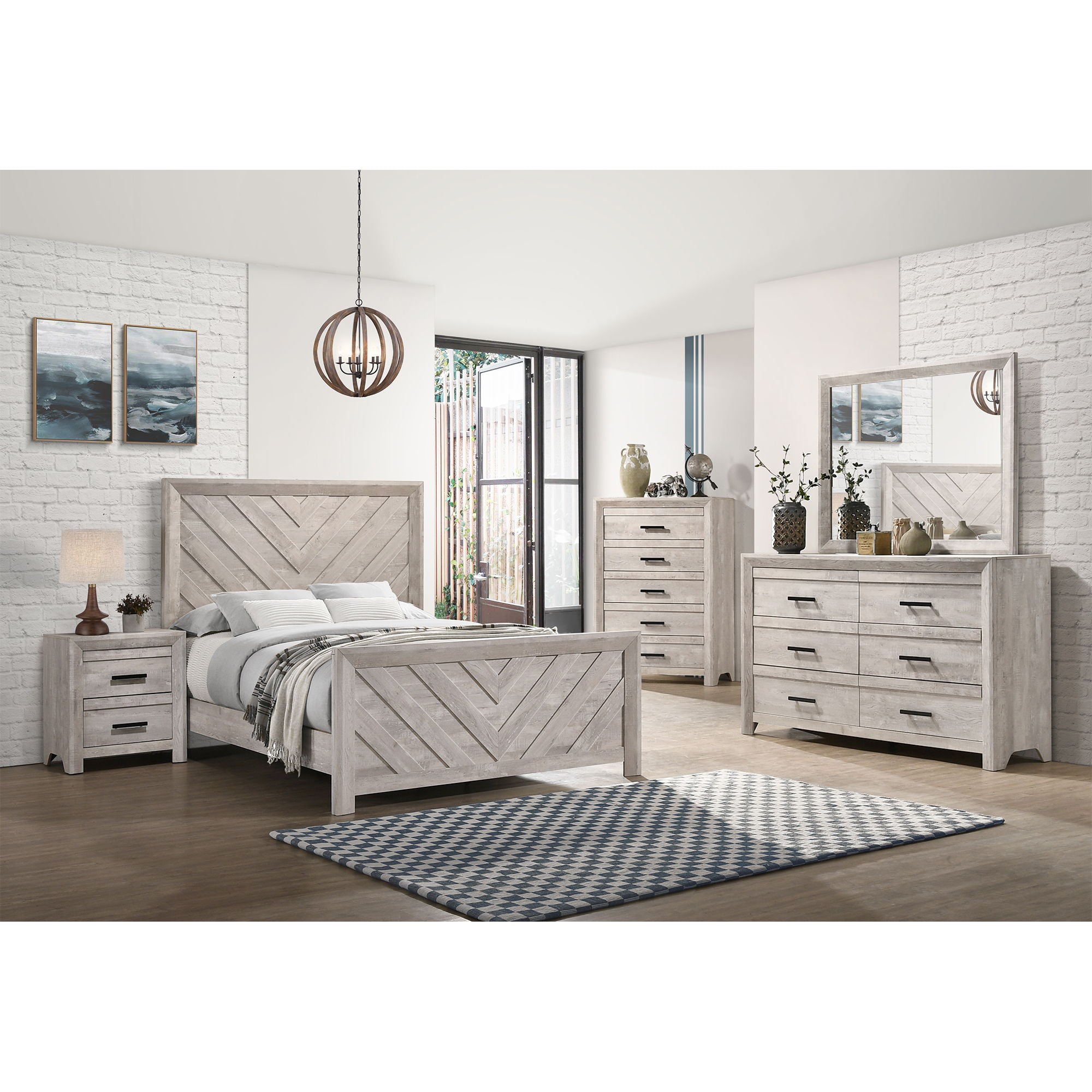 Eleanor - 2-Drawer Nightstand For Bedroom - Atlantic Fine Furniture Melbourne FL