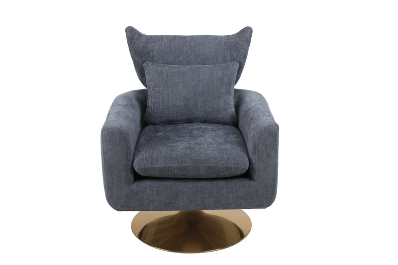 Classic Mid-Century 360-Degree Swivel Accent Chair