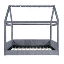 Upholstered House Style Daybed With LED Light Strips