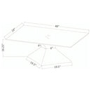 Jenny - Rectangular Coffee Table Set