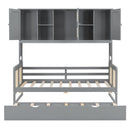 Daybed And All In One Cabinet And Shelf