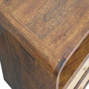 Larissa - 2 Drawer Nightstand - Brown