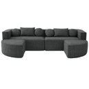 Boneless - Couch Modular Sectional Sofa With Deep Seating And Curved Design