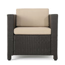 Stylish Outdoor Club Chair With Weather Resistant Cushions